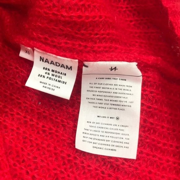 NAADAM Naadam Alute Deep V Sweater - Picture 5 of 8